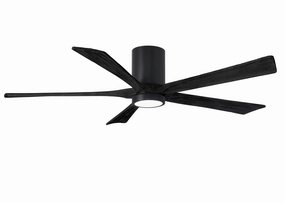Irene-5HLK 60"Ceiling Fan Matte Black quiet and compact hugger fans