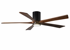 Irene-5HLK 60"Ceiling Fan Matte Black quiet and compact hugger fans