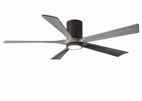 Irene-5HLK 60"Ceiling Fan Textured Bronze quiet and compact hugger fans
