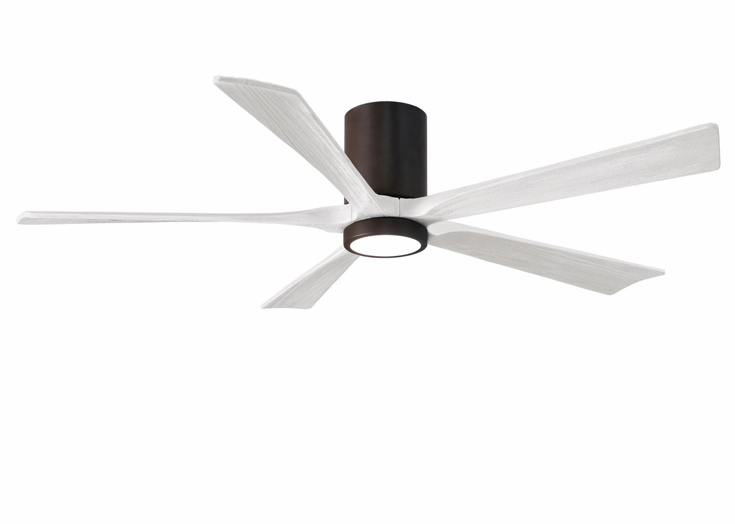 Irene-5HLK 60"Ceiling Fan Textured Bronze quiet and compact hugger fans