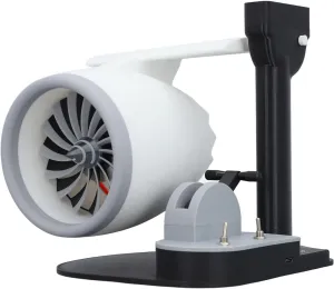 Jet Engine Fan, Misting Humidification Innovative Turbine Engine Fan for Home (Red) Desktop fan with humidification feature