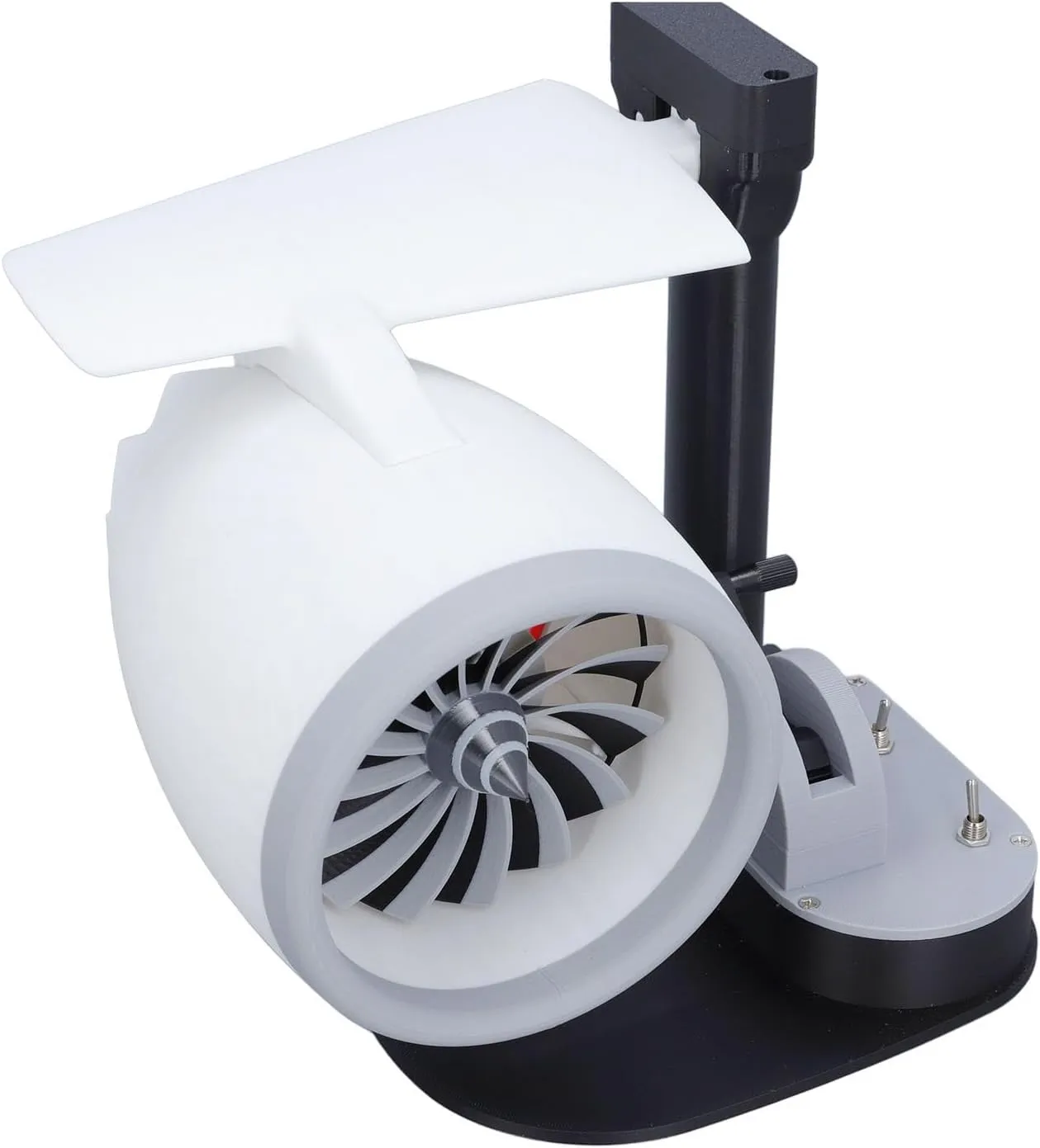 Jet Engine Fan, Misting Humidification Innovative Turbine Engine Fan for Home (Red)