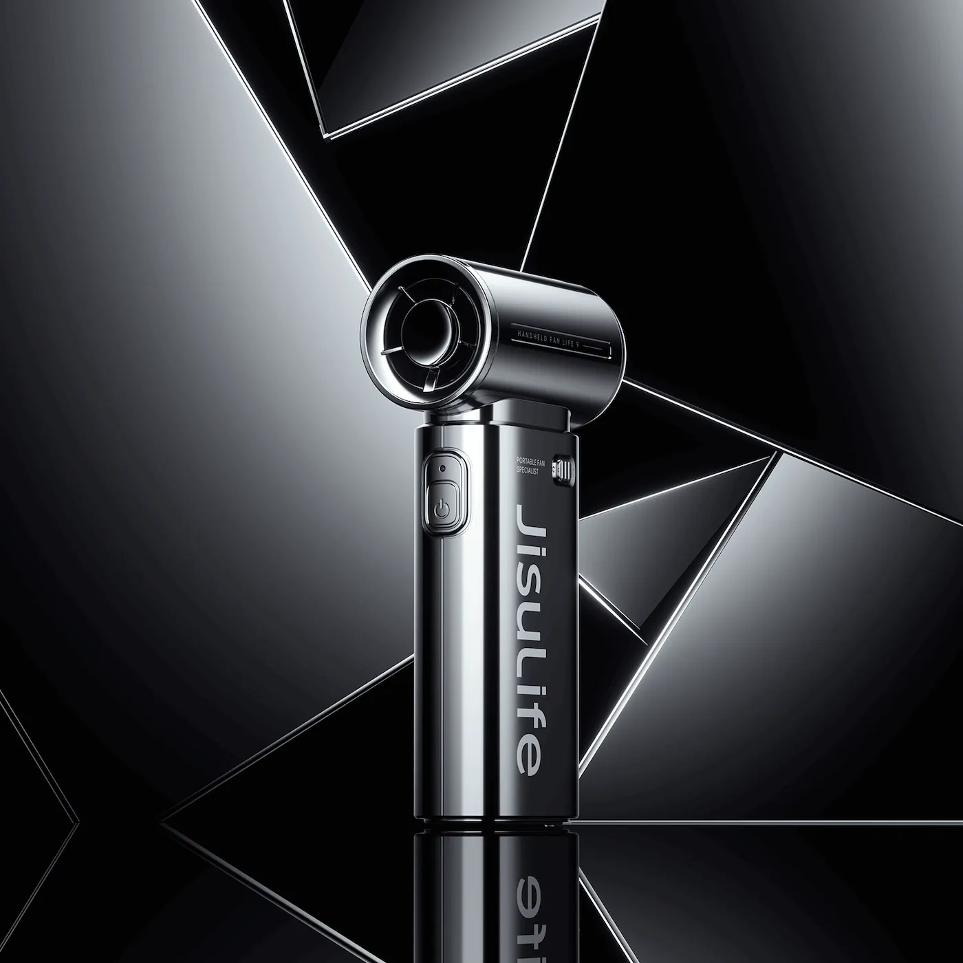 JisuLife Handheld Fan Life9 - Chrome