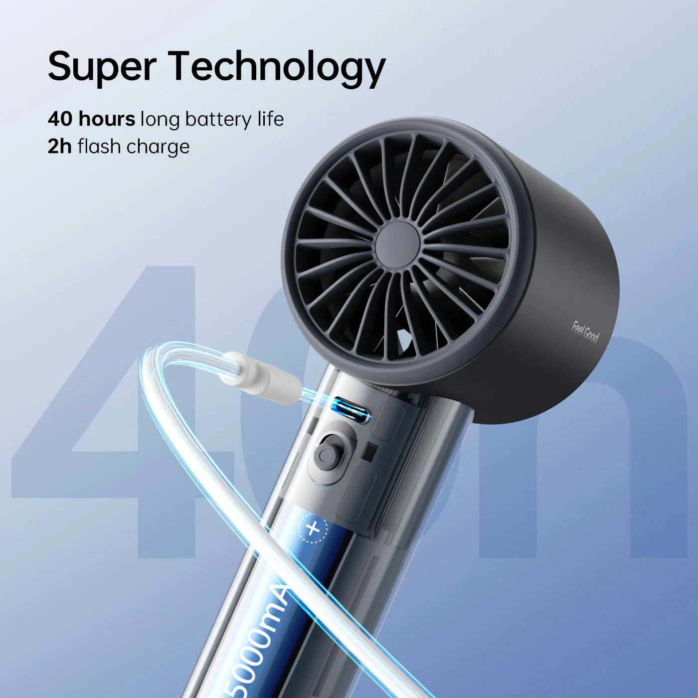 JisuLife Handheld Fan Pro1S - 2025