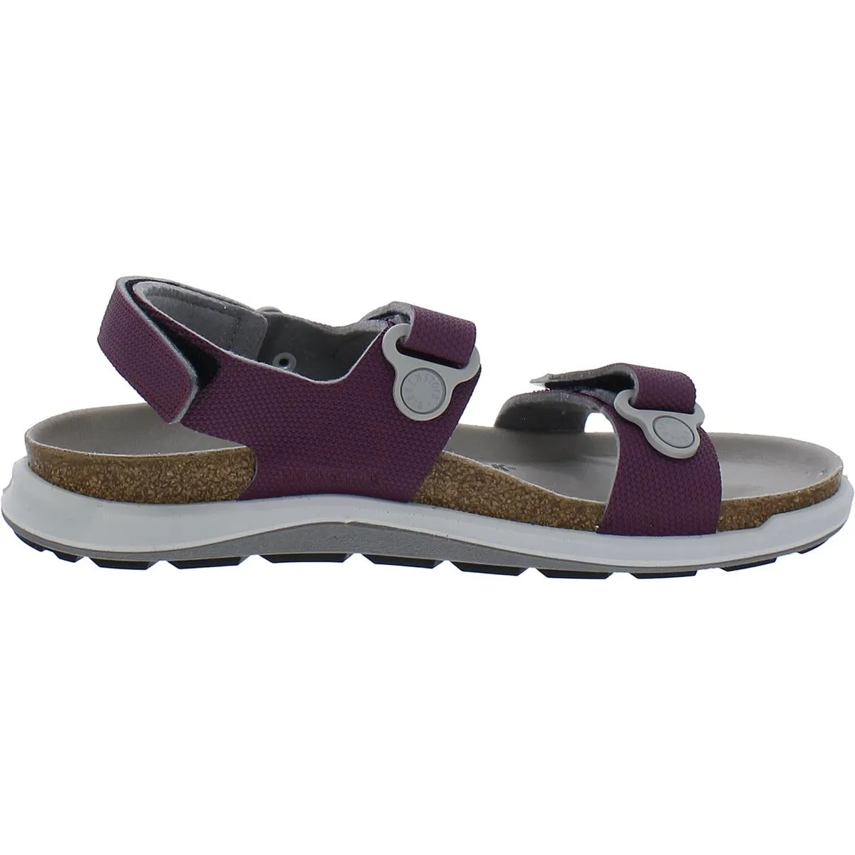 Kalahari Womens Faux Leather Adjustable Sport Sandals