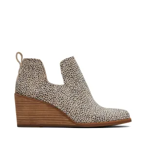 Kallie Macadamia Wedge Bootie
