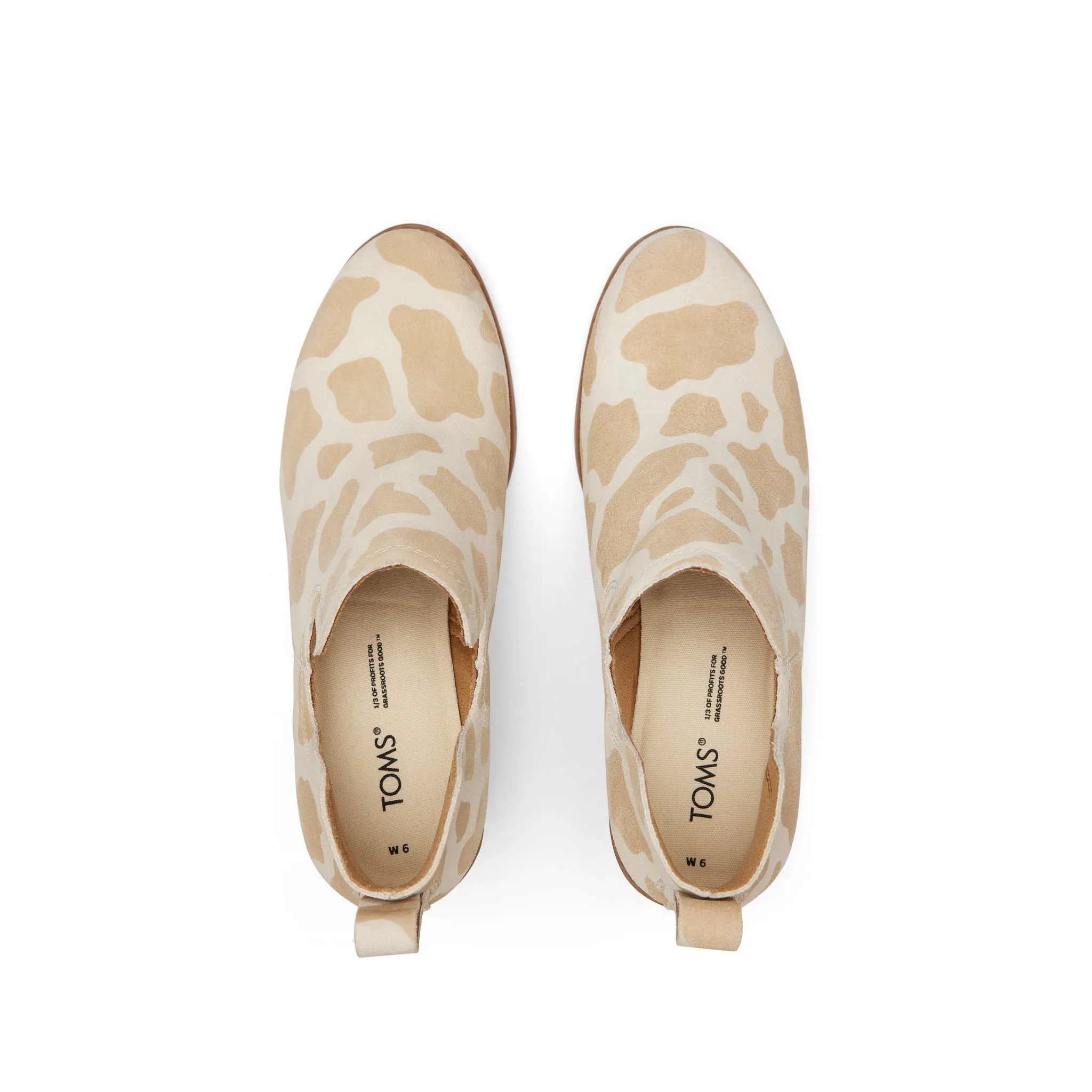Kallie Wedge Bootie in Cow Print