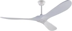 KBZZ 60 Inch Ceiling Fans no Light, Solid Wood Ceiling Fan with Remote Control, Modern Ceiling Fan without Light with 3 Blades, Indoor Outdoor Ceiling Fans for Patios Living Room Farmhouse Fan with safety blade design