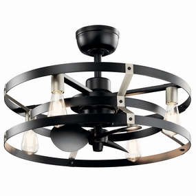 Kichler 13"Ceiling Fan compact indoor fans for apartment use