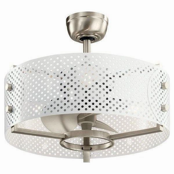 Kichler 23 Inch Eyrie Fan LED quiet ceiling fans with remote control