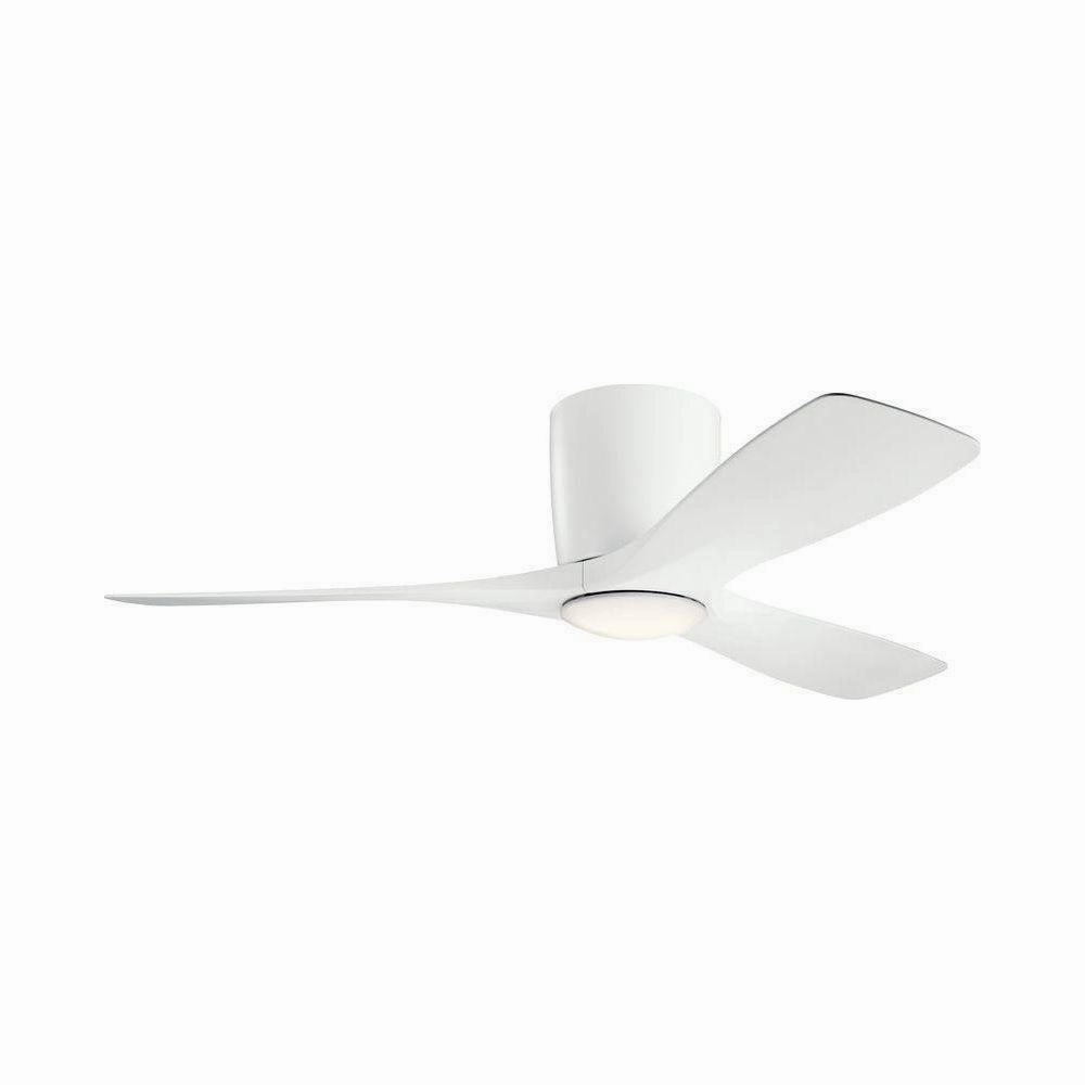 Kichler 48 Inch Volos Fan LED quiet ceiling fans with remote control