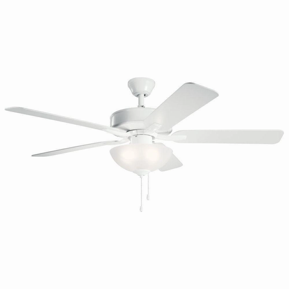 Kichler 52 Inch Basics Pro Select Fan efficient ceiling fans for home cooling