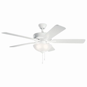 Kichler 52 Inch Basics Pro Select Fan efficient ceiling fans for home cooling