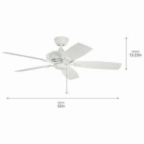 Kichler 52 Inch Canfield Patio Fan