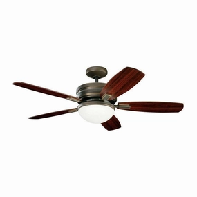Kichler 52 Inch Carlson Fan LED efficient ceiling fans for home cooling