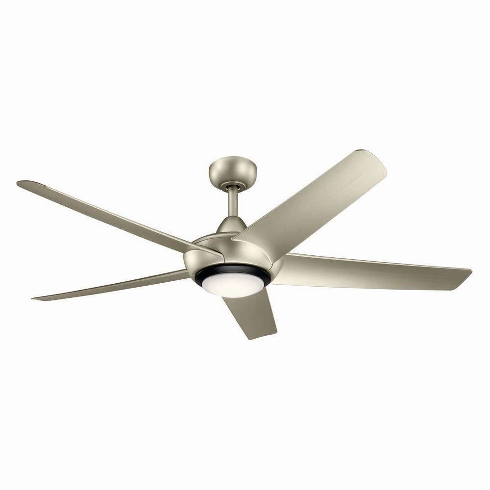 Kichler 52 Inch Kapono Fan LED quiet ceiling fans with remote control