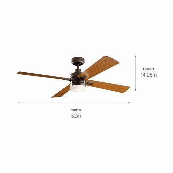 Kichler 52 Inch Lija Fan LED