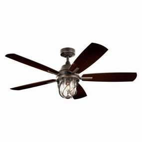 Kichler 52 Inch Lydra Fan LED quiet ceiling fans with remote control