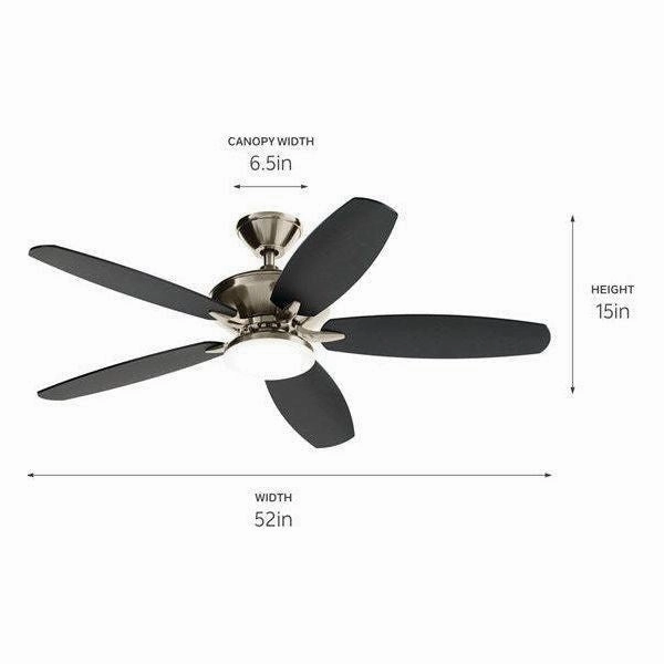 Kichler 52 Inch Renew Designer Fan LED