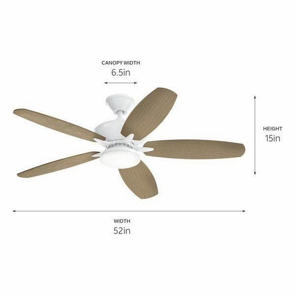 Kichler 52 Inch Renew Designer Fan LED
