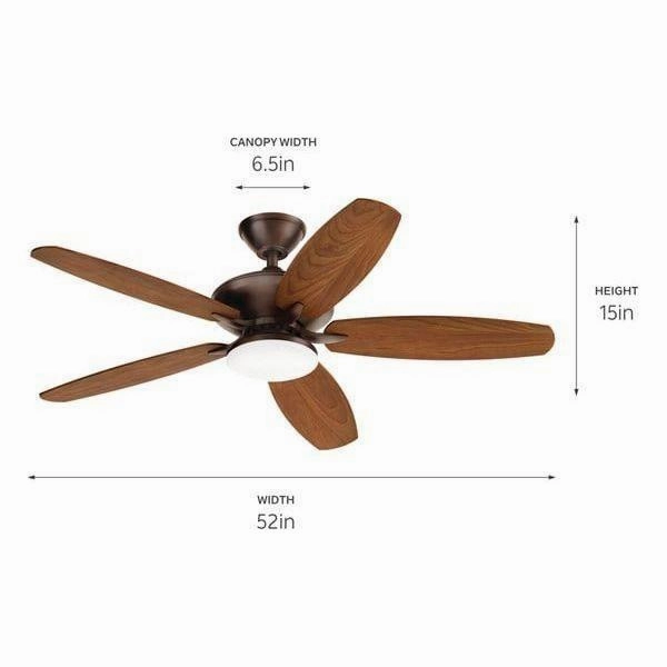 Kichler 52 Inch Renew Designer Fan LED