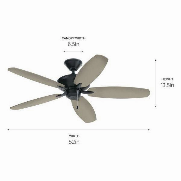 Kichler 52 Inch Renew Energy Star Fan