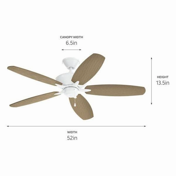 Kichler 52 Inch Renew Energy Star Fan