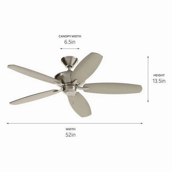 Kichler 52 Inch Renew Energy Star Fan