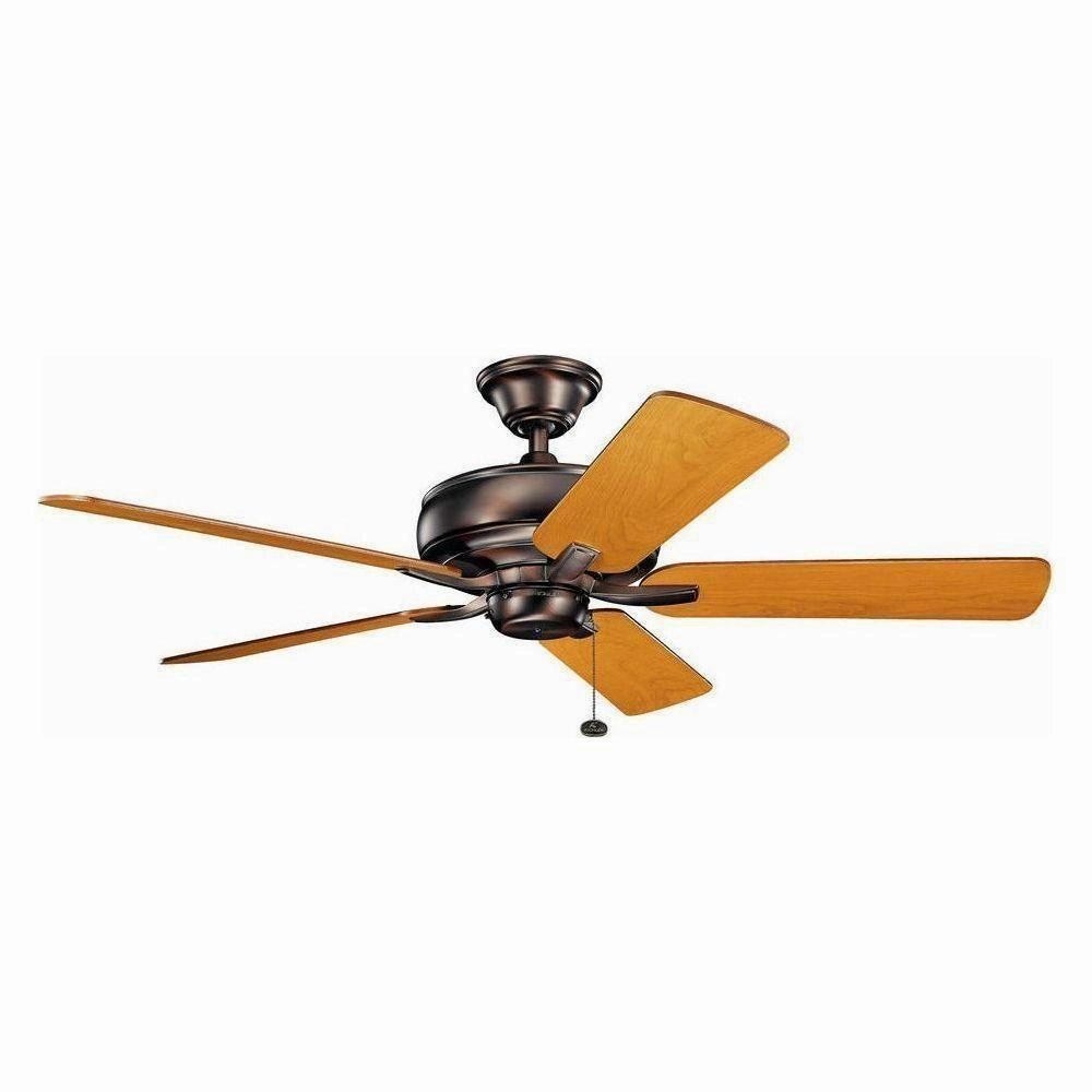 Kichler 52 Inch Terra Fan quiet ceiling fans with remote control