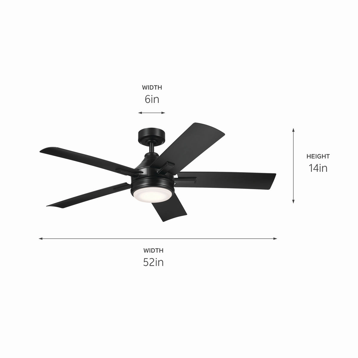 Kichler 52"Ceiling Fan