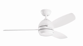 Kichler 52"Ceiling Fan compact indoor fans for apartment use
