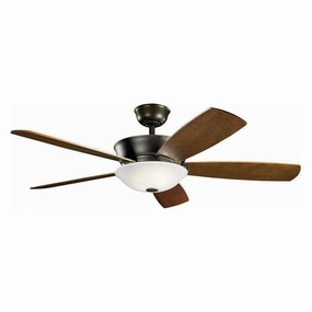 Kichler 54 Inch Skye LED ceiling fans with integrated LED lighting