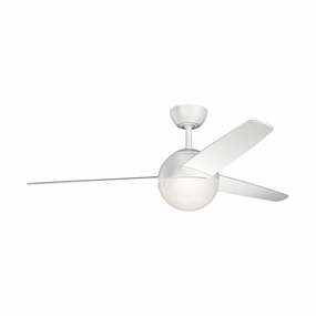 Kichler 56 Inch Bisc Fan LED quiet ceiling fans with remote control