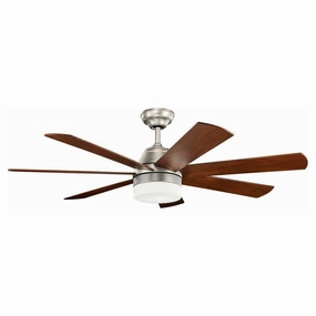 Kichler 56 Inch Ellys Fan LED ceiling fans with integrated LED lighting