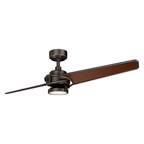Kichler 56 Inch Xety Fan LED ceiling fans with integrated LED lighting