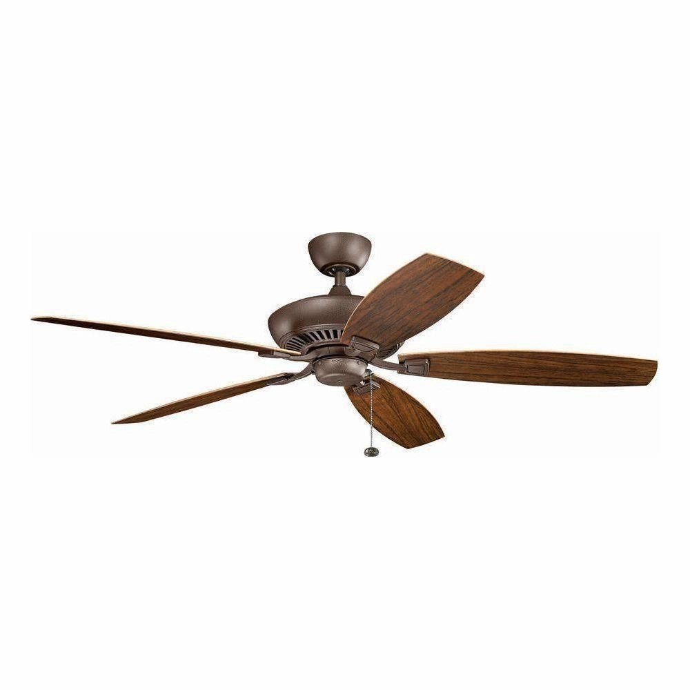 Kichler 60 Inch Canfield XL Patio Fan quiet ceiling fans with remote control