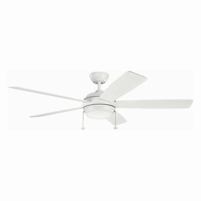 Kichler 60 Inch Starkk Fan LED ceiling fans with integrated LED lighting
