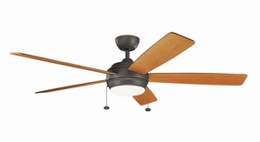 Kichler 60"Ceiling Fan compact indoor fans for apartment use