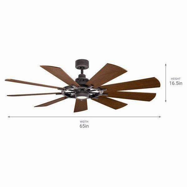 Kichler 65 Inch Gentry Fan LED
