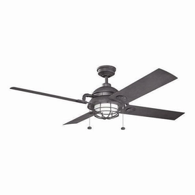 Kichler 65 Inch Maor LED Patio Fan efficient ceiling fans for home cooling