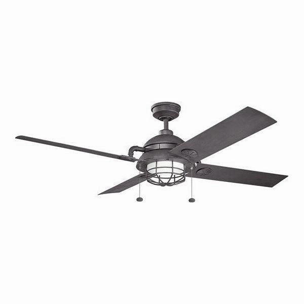 Kichler 65 Inch Maor LED Patio Fan efficient ceiling fans for home cooling