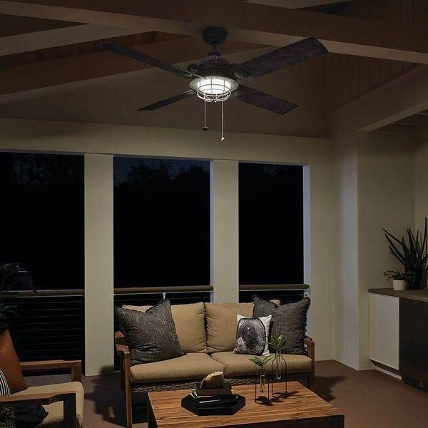 Kichler 65 Inch Maor LED Patio Fan