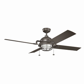 Kichler 65"Ceiling Fan whisper-quiet fans for indoor comfort