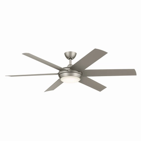 Kichler Mint | Outdoor Ceiling Fan with 35W LED & 6 Speed DC Wall Control- Full Function Energy-efficient ceiling fan with remote