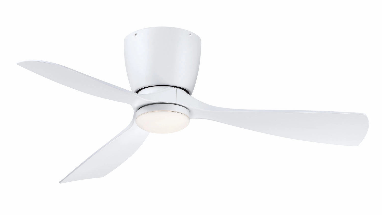Klinch 44 44"Ceiling Fan Matte White ifan smart fans for connected homes