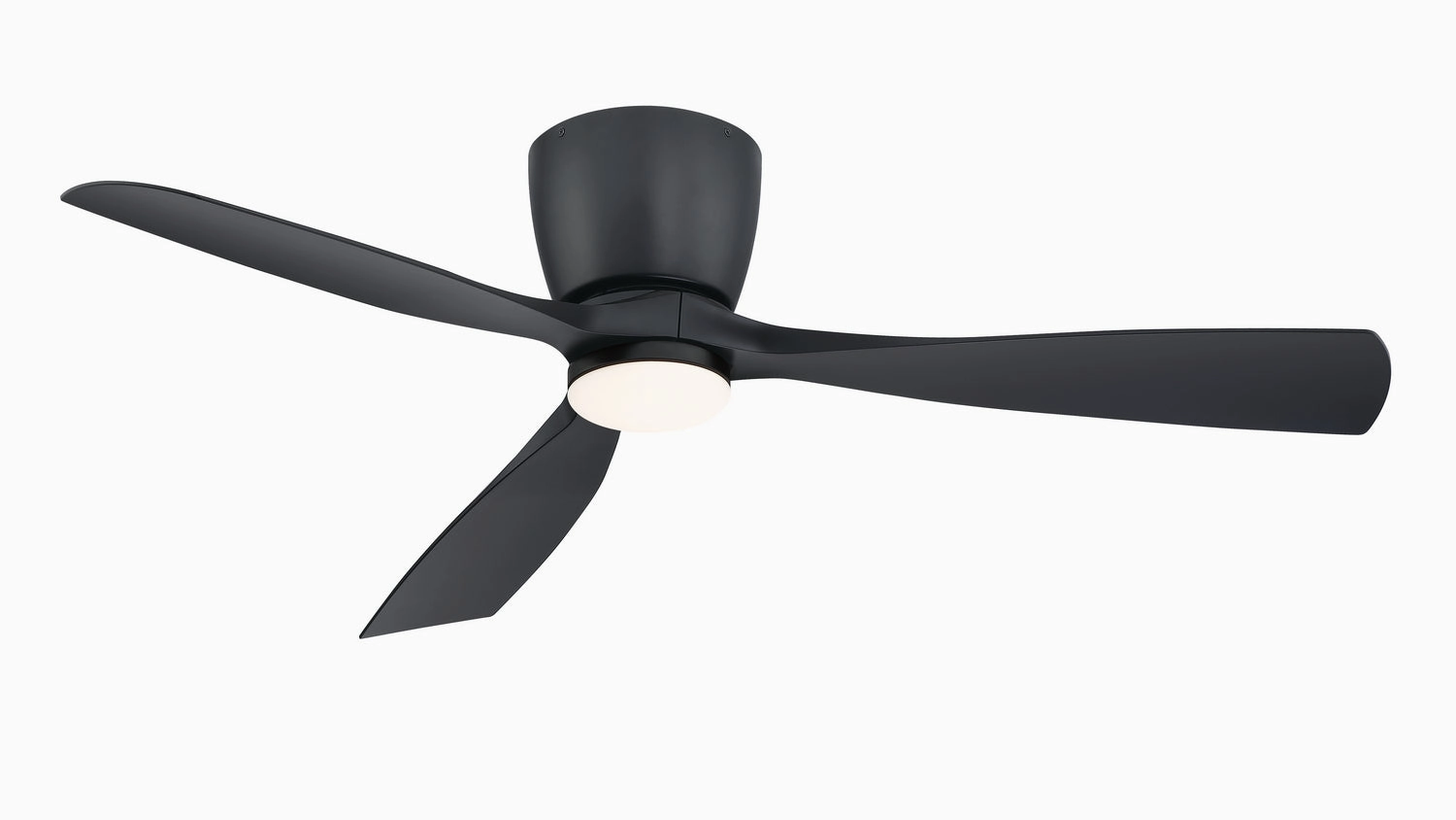 Klinch 52 52"Ceiling Fan Black ifan smart fans for connected homes