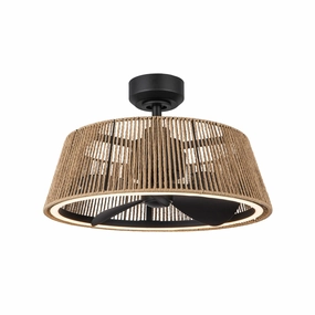 Kuzco Lighting Isla | Outdoor Ceiling Fandelier chandelier ceiling fans for elegant decor