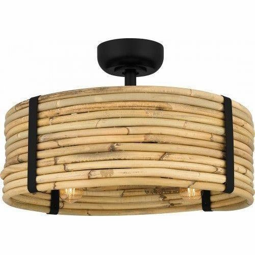 Lachlan 4-Light Fandelier ceiling fans with integrated LED lighting