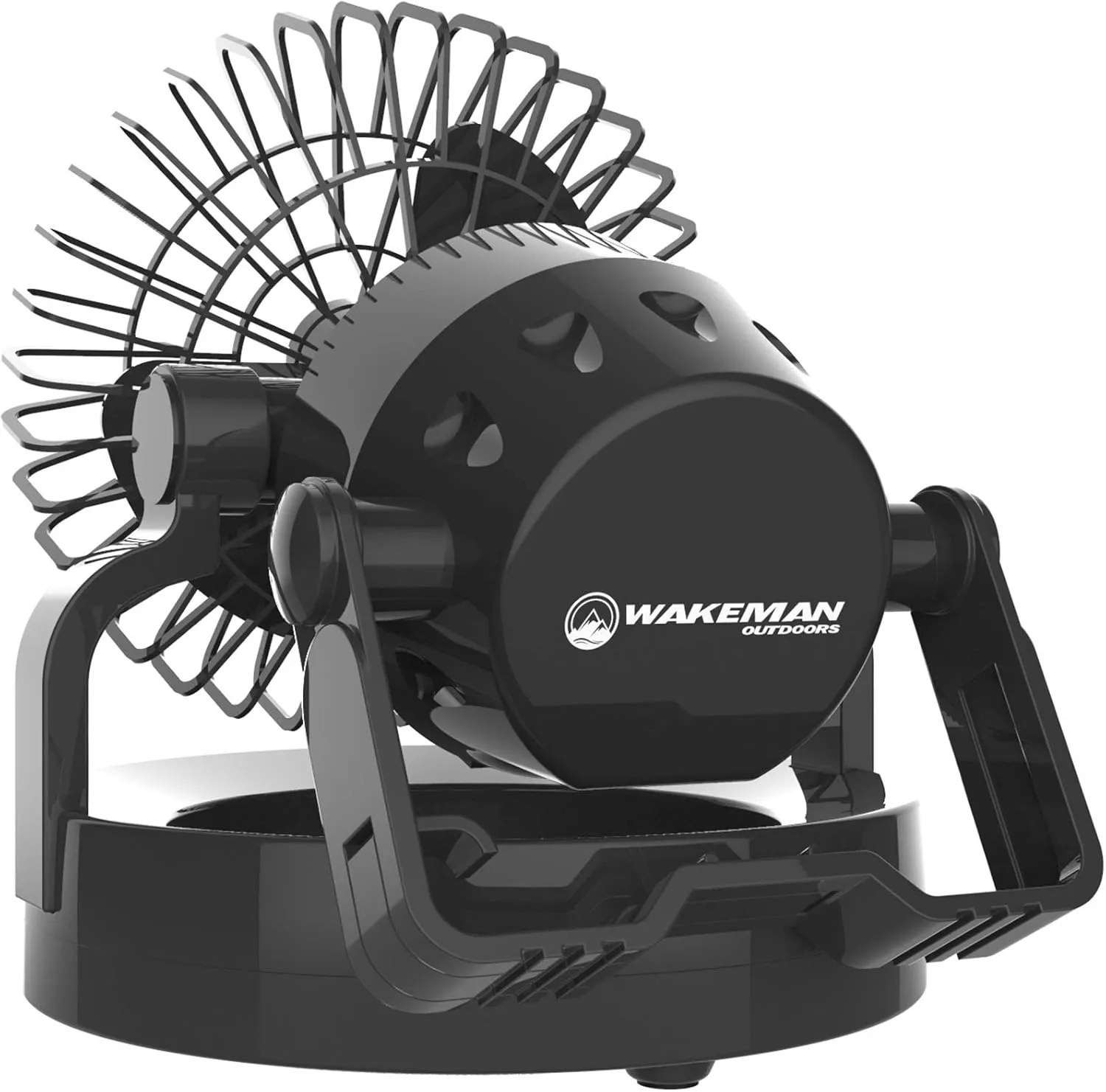 LED Lantern, 2 in 1 Battery Powered Fan and Lantern by Wakeman Outdoors (Portable Fan)