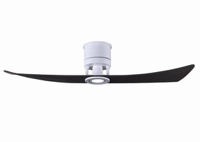 Lindsay 52"Ceiling Fan Matte White quiet and compact hugger fans